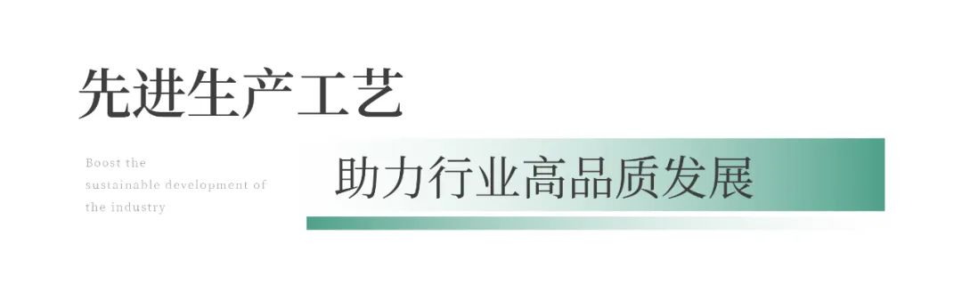 先進(jìn)生產(chǎn)工藝